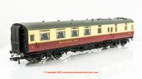 R40029A Hornby Maunsell Kitchen Dining 1st Coach number S7955S in BR Crimson and Cream livery - Era 4